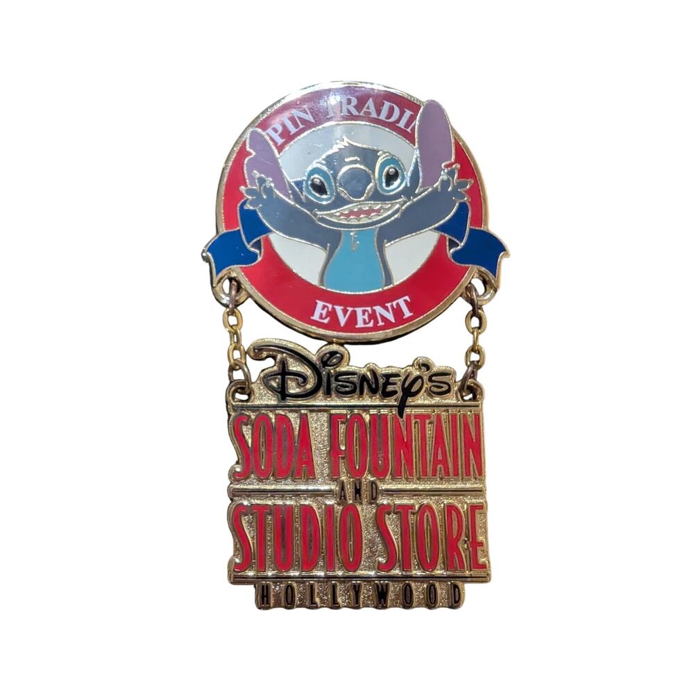 Stitch Disney Soda Fountain&Studio Store in Hollywood Studios LE300 Disney Pin - Picture 2 of 6